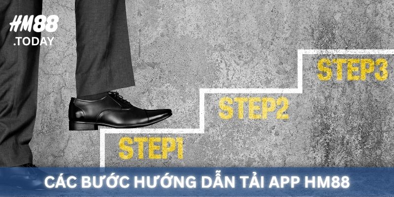 Các bước hướng dẫn Tải App HM88.